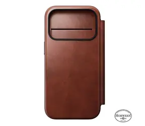 Nomad Modern Leather Folio Case for Apple iPhone 17 Pro olde Dublin (Horween)