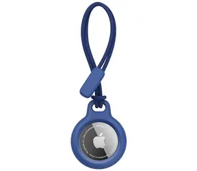  Etui na telefon komórkowy Airtag Loop A1 niebieskie / brelok