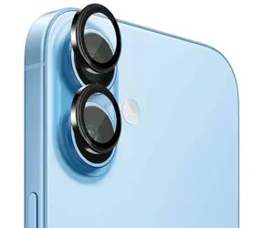 Osłony obiektywu Mobile Origin Easy Lens Guards do iPhone'a 17, czarne / Ochrona obiektywu