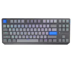 Endorfy Thock V2 TKL Wireless CZ szary / Klawiatura gamingowa / Bezprzewodowa / Endorfy żółty / USB&BT&2.4GHz / Układ CZ