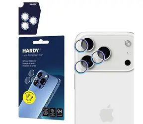 Szkło ochronne na obiektyw 3mk HARDY Lens Protection Pro do Apple iPhone 17 Pro / 17 Pro Max Rainbow
