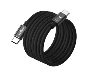 YENKEE YCU MAGNETIC 03 Kabel USB-C (M) - USB-C (M) 1,5 m czarny / 60 W / 480 Mb/s