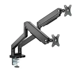 Brateck LDT60-C024 / Uchwyt do monitora / dwa ramiona / nośność 16 kg / VESA 75 i 100