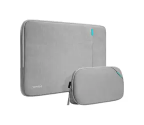 Etui tomtoc Sleeve Kit do MacBooka Pro 14" w kolorze ciemnoszarym