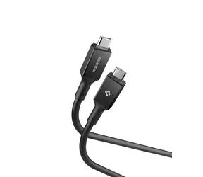 Kabel Spigen ACA09460 Essential USB-C do USB-C 100 W, 2 m, czarny / USB 3.2 Gen1