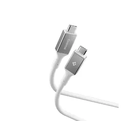 Kabel Spigen ACA08776 Essential USB-C do USB-C 240 W 1,2 m biały / USB 4.0