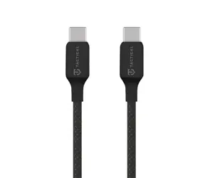 Cable nici Tactical Stitch USB-C/USB-C 0,3 m czarny