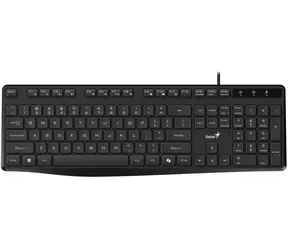 Genius KB-117S czarny / Klawiatura przewodowa / Copilot / USB / Układ CZ+SK