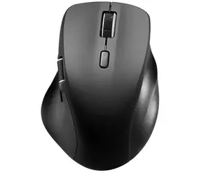 LIBERA SL-630021-RRBK czarna / mysz bezprzewodowa / optyczna / 3200 DPI / 5 przycisków / 2,4 GHz + BT + USB-C