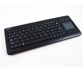 ARCTIC K481 czarna / klawiatura bezprzewodowa z touchpadem / CZ i SK / USB / 2x AAA