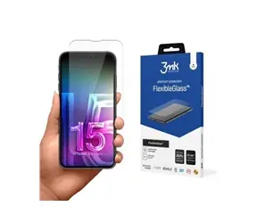 Szkło ochronne 3mk FlexibleGlass do Apple iPhone 15 Pro