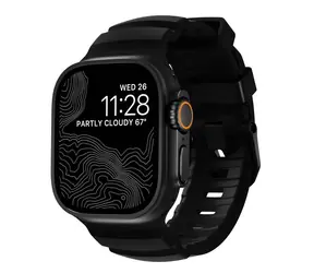 Pasek Nomad Rocky Point do Apple Watch 46 mm/49 mm czarny