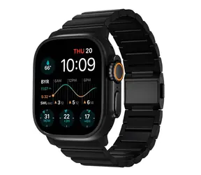 Pasek Nomad Titanium Band V2 do Apple Watch 46 mm/49 mm czarny
