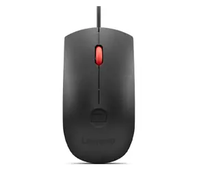 Mysz biometryczna Lenovo Fingerprint USB Gen 3, czarna / Mysz przewodowa / 2000 DPI / USB-A