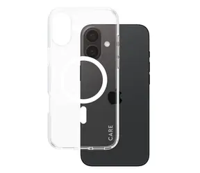 Etui PanzerGlass CARE do Apple iPhone 16 PLUS MagSafe Urban Combat przezroczyste/białe