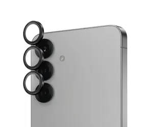 PanzerGlass Hoops Samsung Galaxy S25+ czarne pierścienie ochronne na obiektywy aparatów