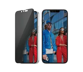 PanzerGlass Privacy Apple iPhone 16e/14/13/13 Pro z ramką montażową