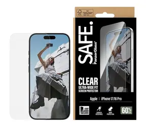 PanzerGlass SAFE Apple iPhone 17/16 Pro z ramką montażową