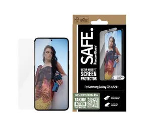 PanzerGlass SAFE Samsung Galaxy S25+/S24+ z ramką montażową