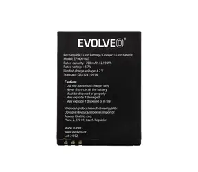 Oryginalna bateria Evolveo do EasyPhone ID/EG/XS EP-400/550/570 / 700 mAh