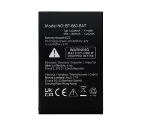 Oryginalna bateria Evolveo do EasyPhone LT EP-880 / 1200 mAh