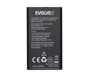 Oryginalna bateria Evolveo do MaxPhone A1 / StrongPhone Q1/Z4/W4 / 1800 mAh 