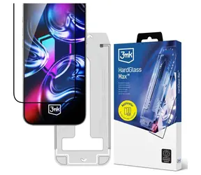 Szkło ochronne 3mk HardGlass Max FrameFit do Apple iPhone 15 Pro Max