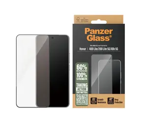 Szkło hartowane PanzerGlass UWF do Honor 400 Lite w kolorze czarnym