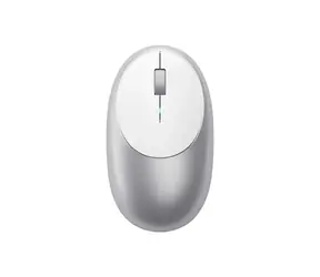 Mysz bezprzewodowa Bluetooth Satechi M1 w kolorze srebrnym / bezprzewodowa mysz optyczna / 1200 DPI / Bluetooth / USB-C