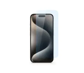 Szkło ochronne Epico Glass Protector DF do iPhone 15 Pro Max / z aplikatorem / odporne na upadki 