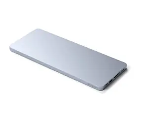 Stacja dokująca Satechi USB-C Slim Dock niebieska / Stacja dokująca do Apple iMac 24" 2021/2023 / 2x USB-C / 2x USB-A / microSD / SD 