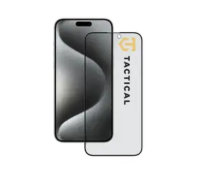 Szkło Tactical 5D Privacy Stealth do Apple iPhone 15 Pro Max, czarne