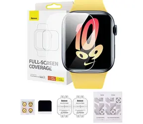 Folia ochronna Baseus 41 mm do Apple Watch 7/8 przezroczysta