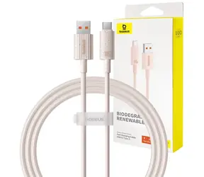 Kabel do szybkiego ładowania Baseus P10360203421-00 1m różowy / USB-C (M) - USB-A (M) / 100W