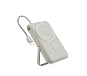 Epico UltraPack 4w1 10000mAh szary / Powerbank z ładowaniem bezprzewodowym / USB-C / Mag+