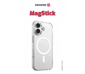 Etui Swissten CLEAR JELLY MagStick do Apple iPhone 17 transparentne