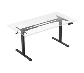 Mark Adler Leader Xeno 4.5 czarny / Konstrukcja stołu z podnośnikiem elektrycznym / wysokość 73-119 cm
