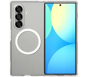 Etui ochronne Spigen Air Skin MagSafe do Samsung Galaxy Z Fold7, przezroczyste, białe
