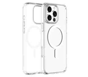 Tylna obudowa hybrydowa Mobile Origin MagSafe do Apple iPhone 16 Pro Max przezroczysta