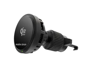Mobile Origin CA24 Qi2 czarny / Bezprzewodowa ładowarka samochodowa / 25 W