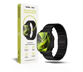 Pasek Mobile Origin Modena do Apple Watch Ultra 42/44/45/46/49 mm czarny