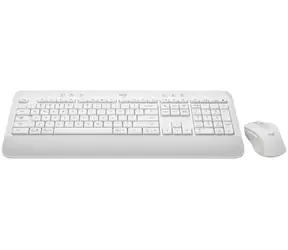 Rozpakowano - Logitech MK650 for Business biały / klawiatura bezprzewodowa z myszą / układ DE / Bluetooth / rozpakowano