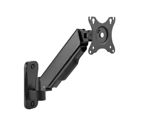 Uchwyt ścienny do monitora Brateck LDA32-111E z pojedynczym ramieniem / sprężyna mechaniczna / VESA 75x75/100x100