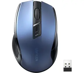 Ugreen MU006 przenośna mysz bezprzewodowa niebieska / mysz bezprzewodowa / 2,4 GHz 
