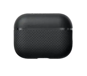 Etui ochronne Pitaka Aramid Fiber Magnetic Case do słuchawek AirPods Pro 3 w kolorze szaro-czarnym