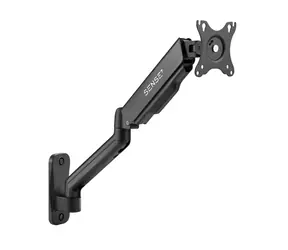 Uchwyt ścienny SENSE7 HANG WALL ARM do monitora 17"-32" / nośność 9 kg / VESA