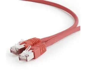 Gembird PP6A-LSZHCU CAT6A SFTP 0,5 m czerwony
