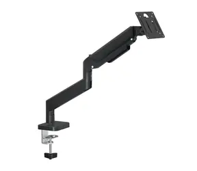 Uchwyt biurkowy Gembird MA-DA1-04 na 1 monitor, czarny / do 32 cali i 10 kg / z możliwością pochylania