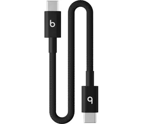 Kabel Beats USB-C (M) - USB-C (M) 20 cm czarny / pleciony / 60 W