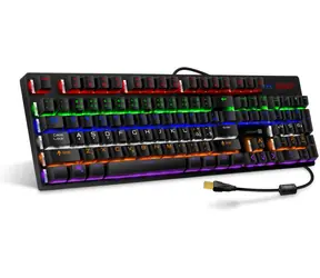 Rozpakowano - Connect IT NEO+ (CKB-3591-CS) czarny / Mechaniczna klawiatura gamingowa / podświetlana / układ CZ + SK / USB / 1,8 m / rozpakowano